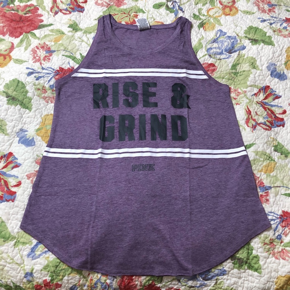 Size L NIP PINK Muscle Tank Top